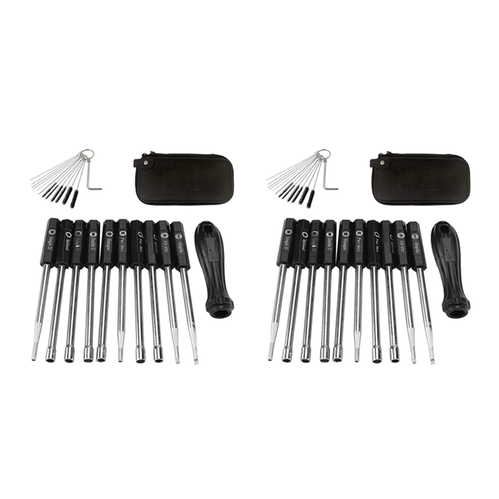 

ABGH-20Pcs Carburetor Adjustment Screwdriver Carburator Tool Kit For Engine Trimmer Weedeater Chainsaw