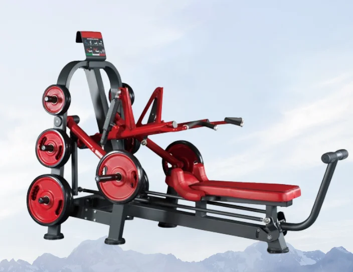 MB اللياقة البدنية إيطاليا نمط آلة القوة الطازجة الجودة التجارية PT Line سوبر الأفقي مقعد الصحافة المدرب #4