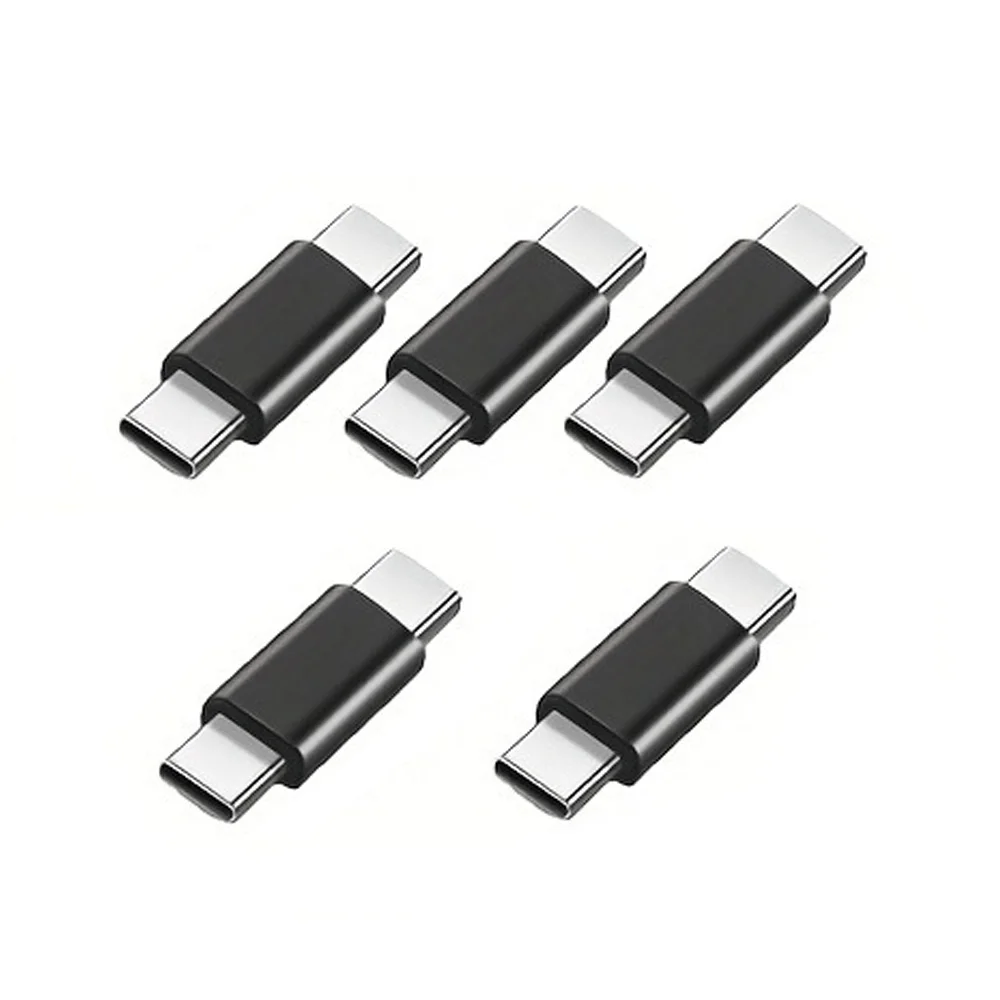 

USB C Male to Male Adapter, USB Type C Coupler Extender Support PD, 5Gbps, for Thunderbolt 4/3, MacBook Pro/Air, Laptop, Phones