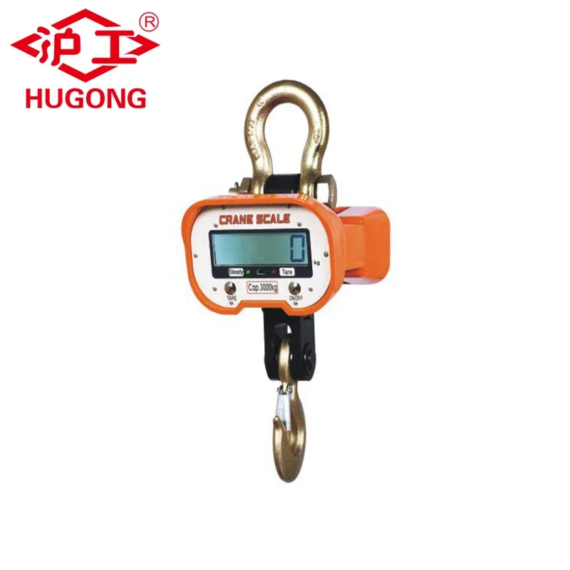 Top 10 brand Electronic Crane Scale High Accuracy 500kg 0.5 ton Digital Hanging Crane Scales