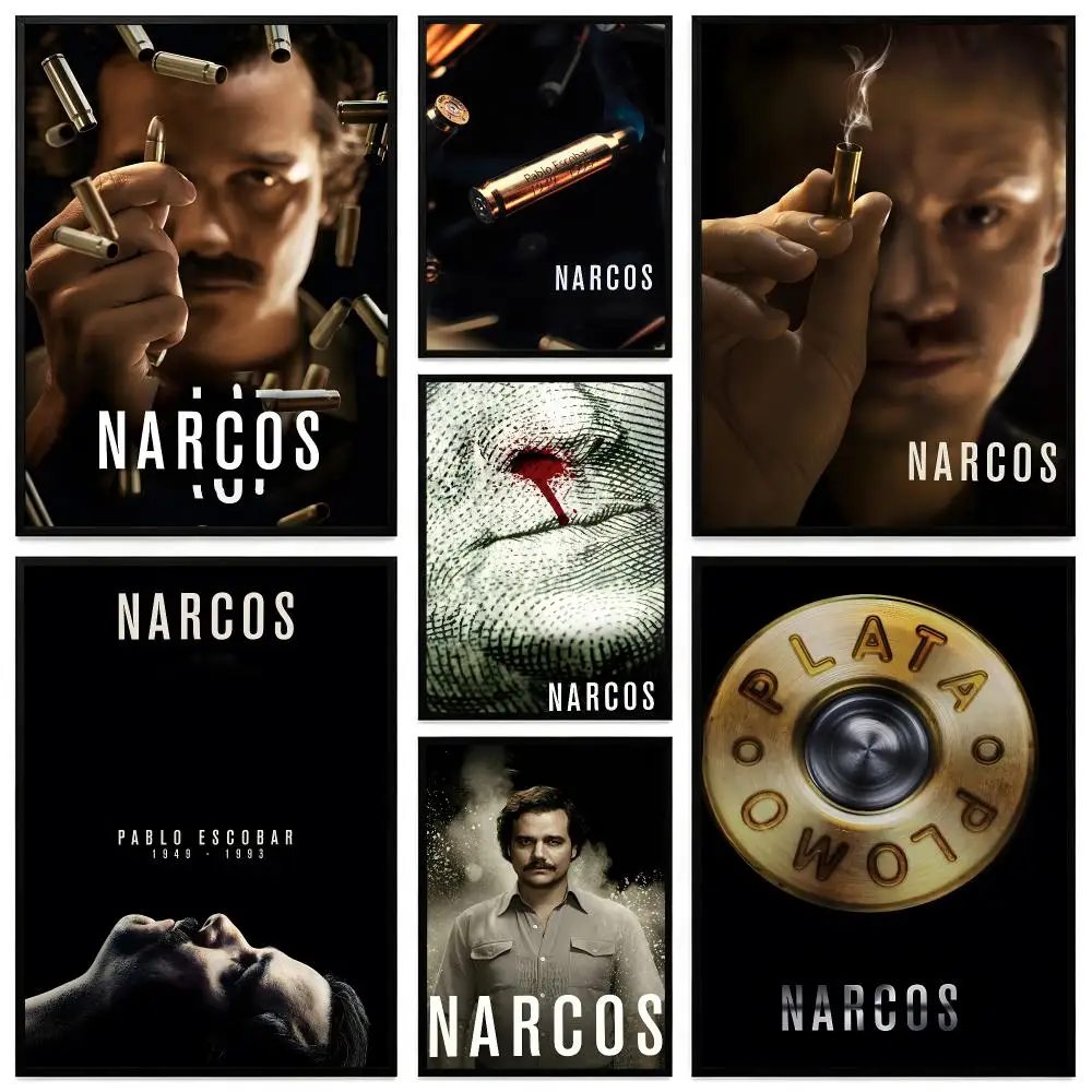 Drama Narcos Poster Poster HD Printing Modern Minimalist Style Wall Art Home Decor For Office Bedroom Gift