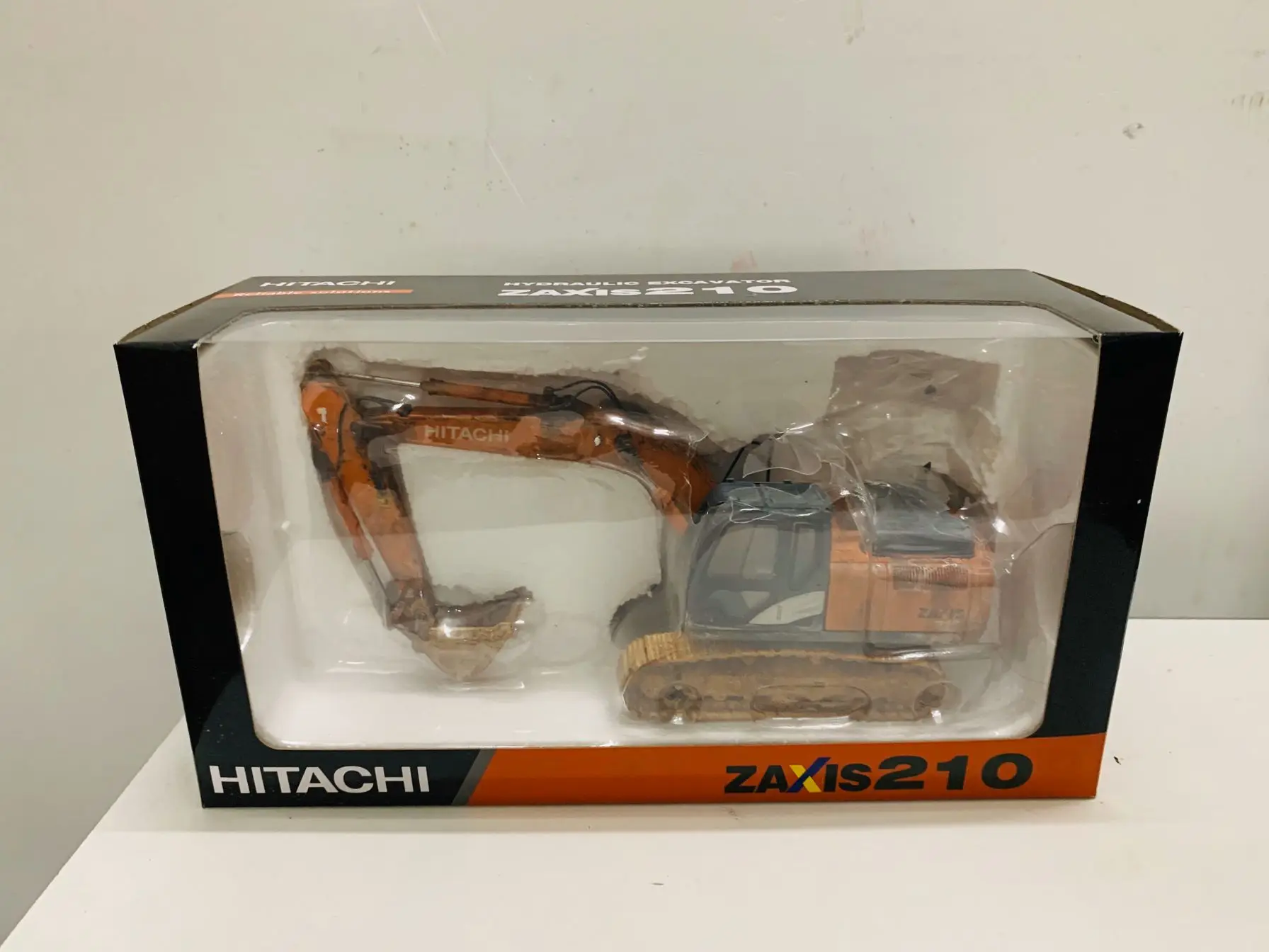 Zaxis 210-5 Excavator Hydraulic Excavator Muddy Edition 1/50 Die-Cast Model New in Box