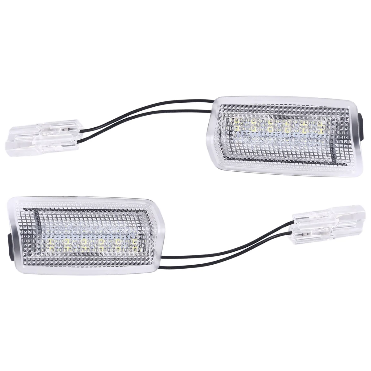 2 Stücke für Toyota Land Cruiser 200 Serie 150 Serie Prado MK4 J150 Lexus ES240 IS250 LED Höflichkeit Tür Glühbirne weiß