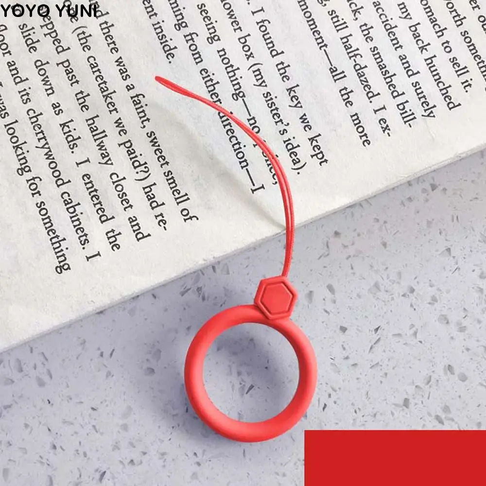 Keychain Shatter-resistant Keycord Mobile Phone Accessories Key Straps Phone Strap Lanyard Finger Ring Strap