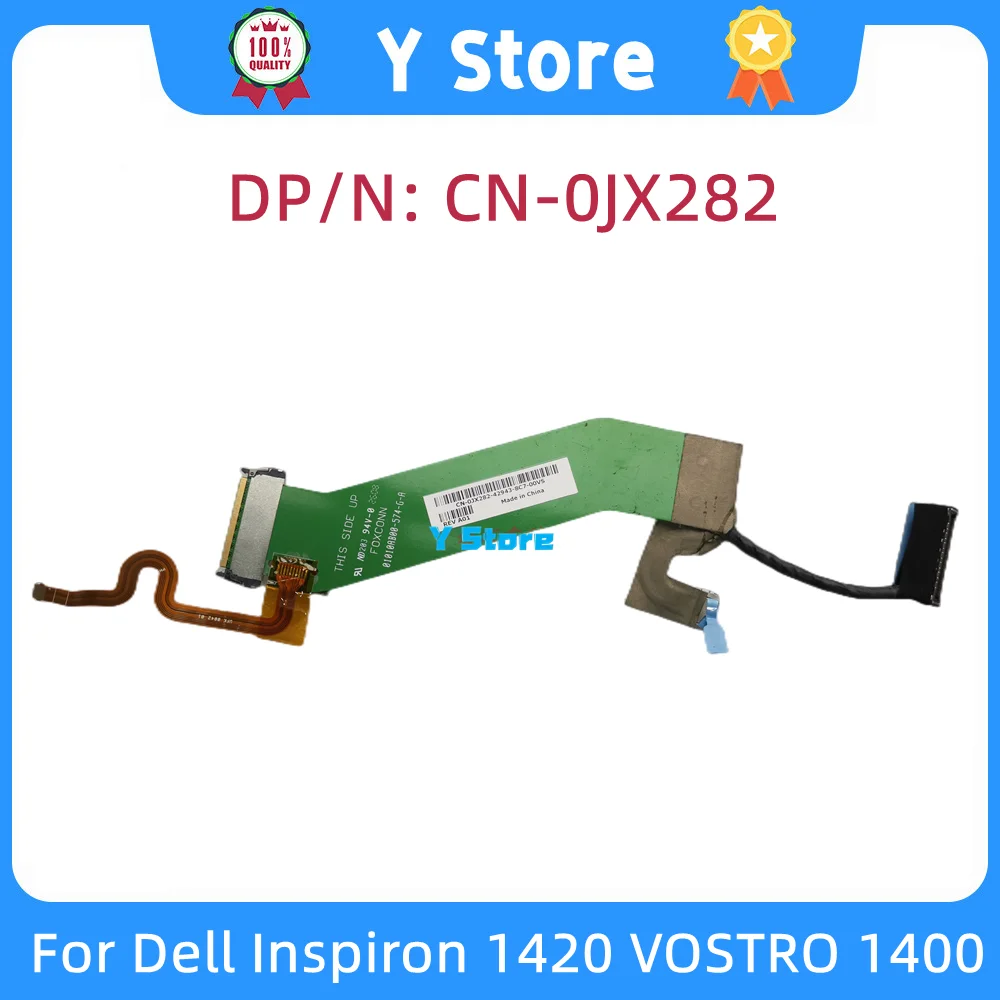 

Y Store New Original For Dell Inspiron 1420 VOSTRO 1400 LCD Screen Cable 0JX282 JX282 CN-0JX282 Fast Ship