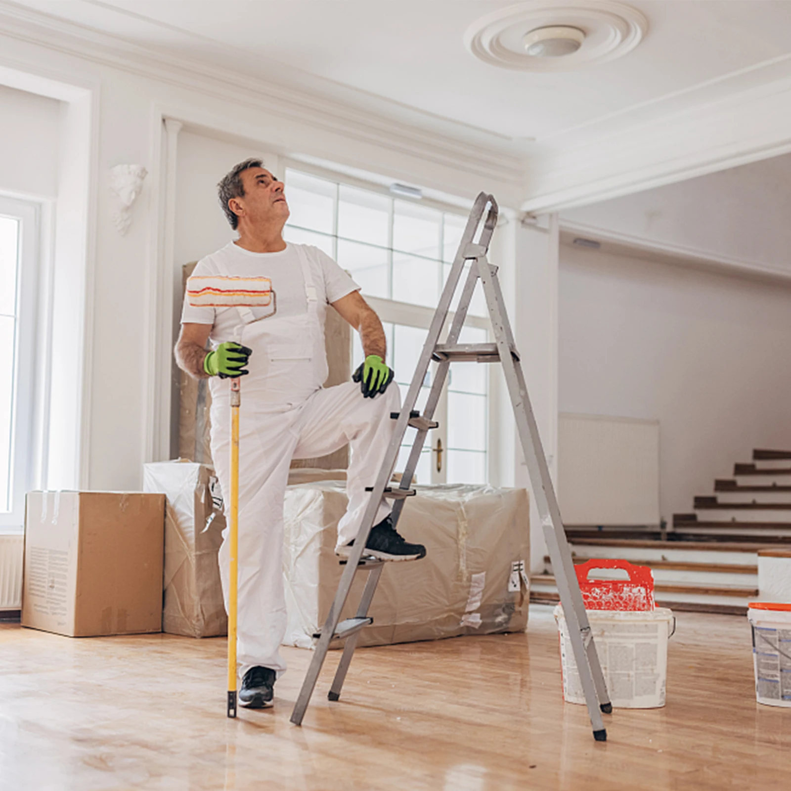 

4 шт. резиновые чехлы на ножки лестницы, нескользящие толстые прочные защитные накладки на пол, подушечки для лестницы, амортизирующие устойчивые подушечки