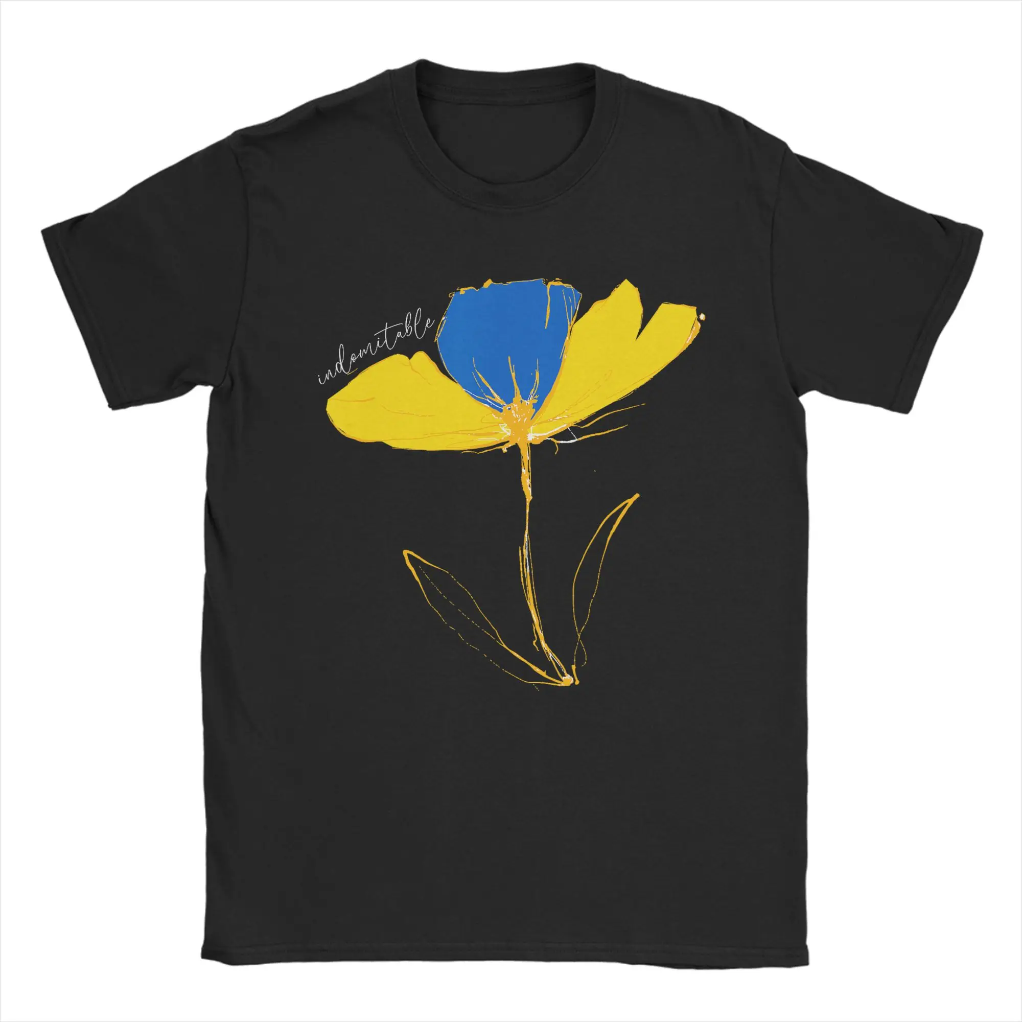 

Ukraine Invincible Ukrainian Spirit Cotton T-Shirt For Adult Summer T-Shirts O Neck Hippie Tee Shirt Big Size Pattern Clothes