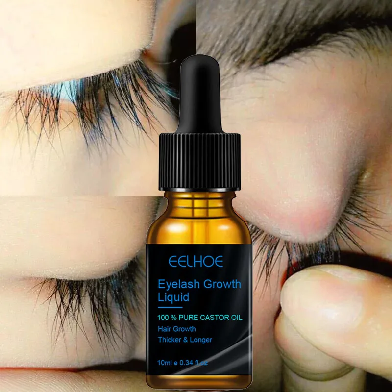 Fast Eyelash Growth Serum Eyebrow Natural Thick Eyelashe Dark and Beautiful Traceless Eyelashs Lotion Treatment Eye Care 2024