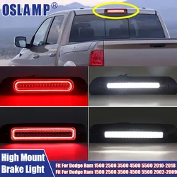 LED High Mount Brake Light For Dodge Ram 1500 2500 3500 4500 5500 2002-2018 LED Ring Light Guide High Mount The Third Brake Lamp