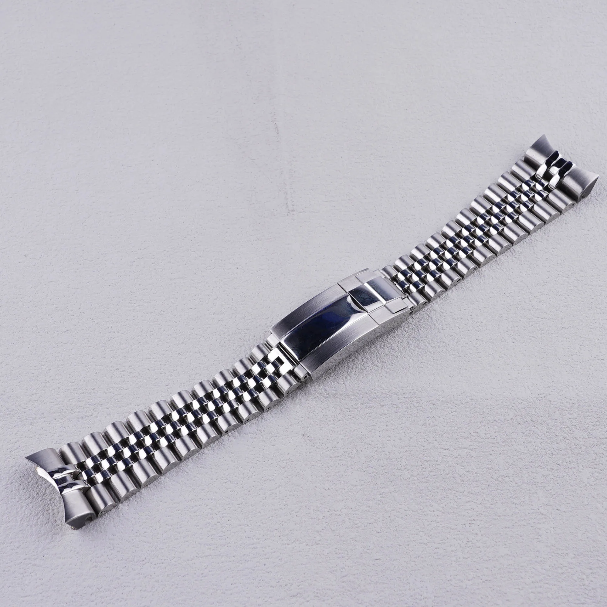 

Ремешок для часов Seiko SKX007, 22 мм, из стали 316L, с цельными изогнутыми концами, винтовыми звеньями и застежкой Oyster, браслет Jubilee, от Rolamy