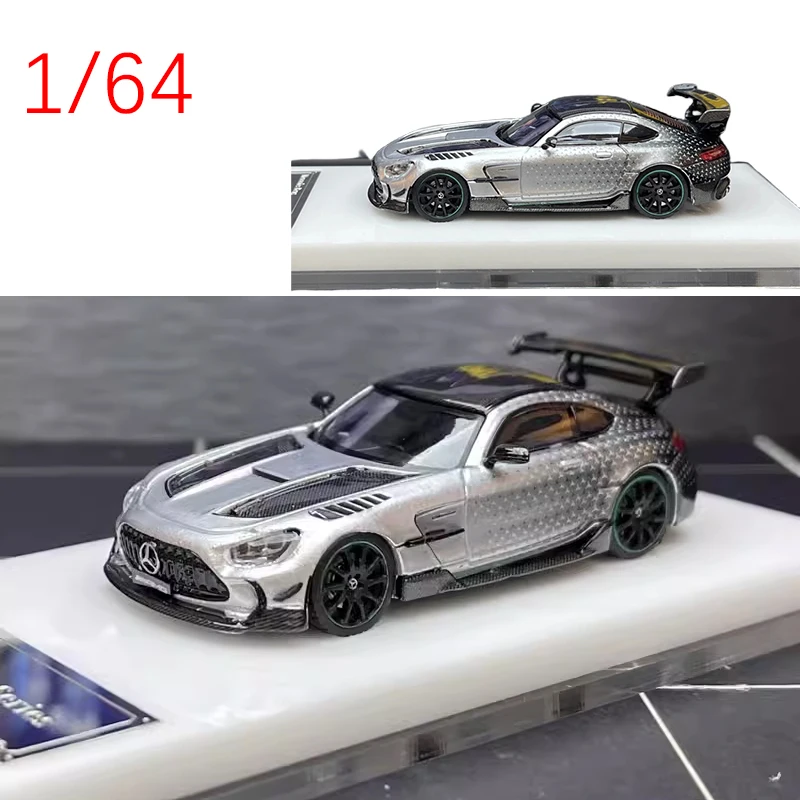 

Лучшие модели, литая под давлением модель автомобиля 1/64 Benz AMG GT, черная серия, модель автомобиля из сплава, игрушки для мальчиков, оригинальная коробка