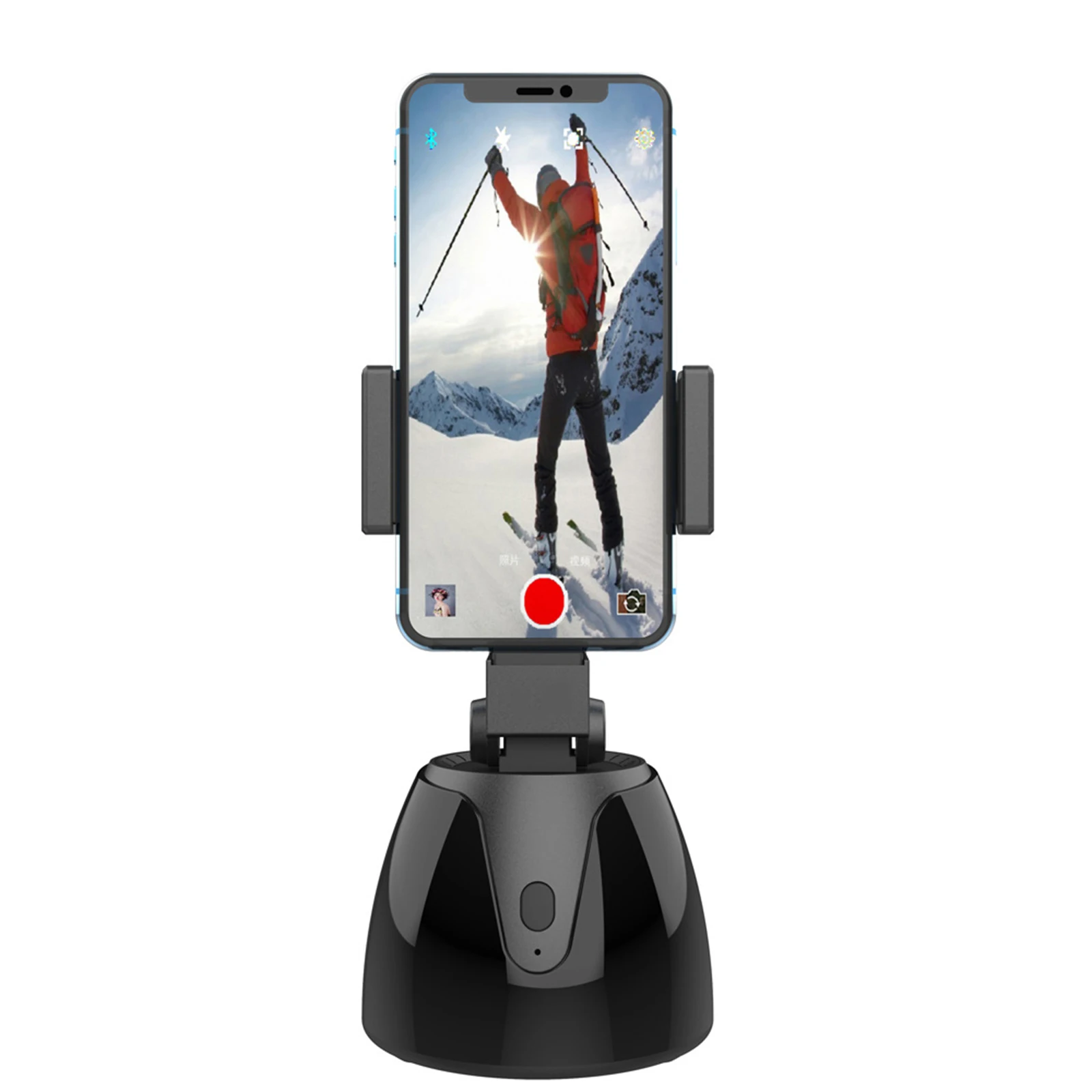 Q1 Automatic Smart Selfie Stick 360° Rotation Mobile Phone Holder Face Tracking Camera Gimbal For Video Recording