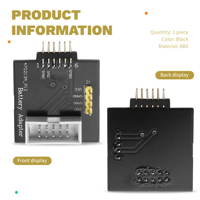 【B89E】Battery Adapter For DJ Mini EV2400 Ev2300 Debugger No Need To Open Battery Connection