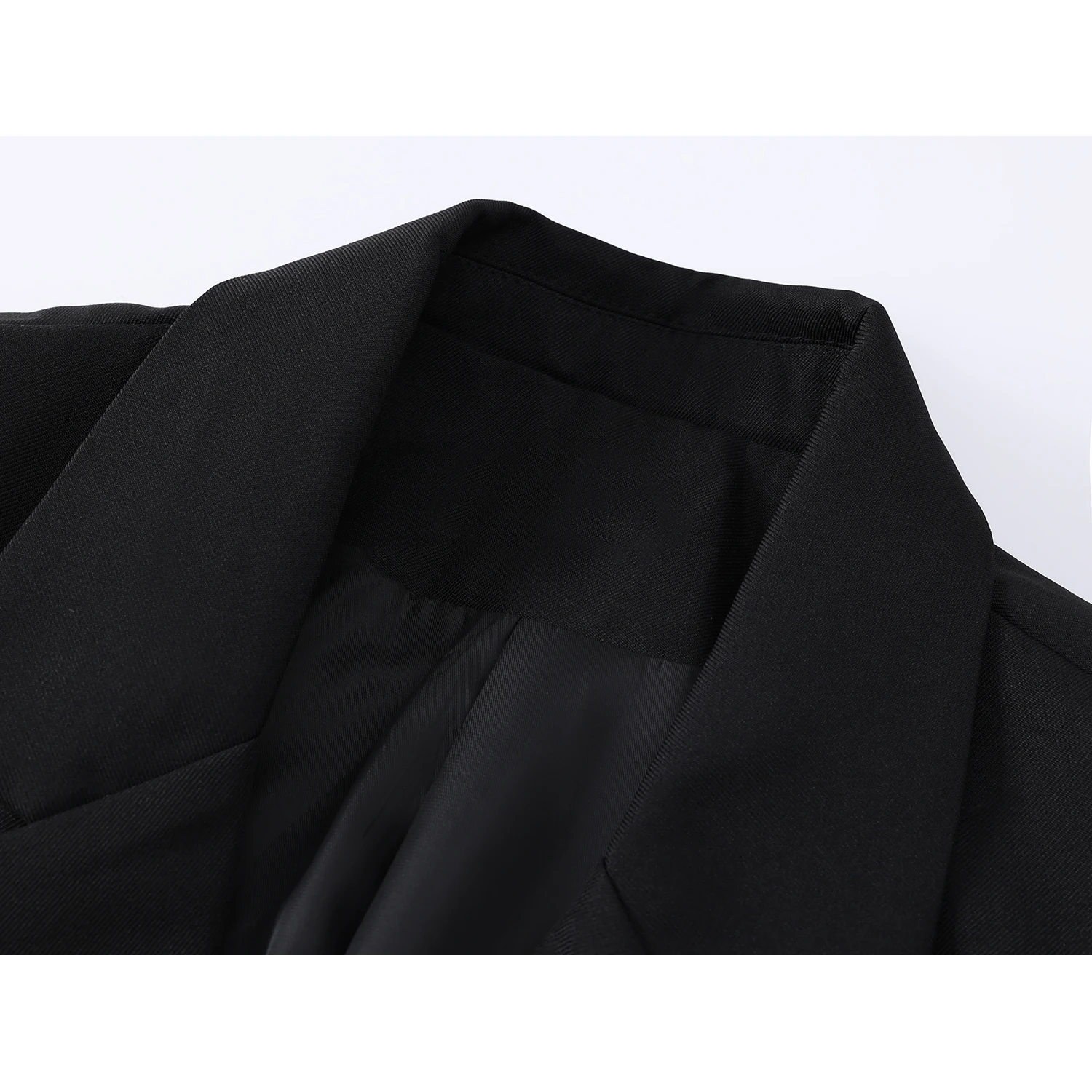 Französisch Stil Schwere Industrie 3D Blume Pailletten Gestickte Blazer Frauen Lose Beiläufige Vielseitige Weibliche Schwarze Jacken Mantel Herbst