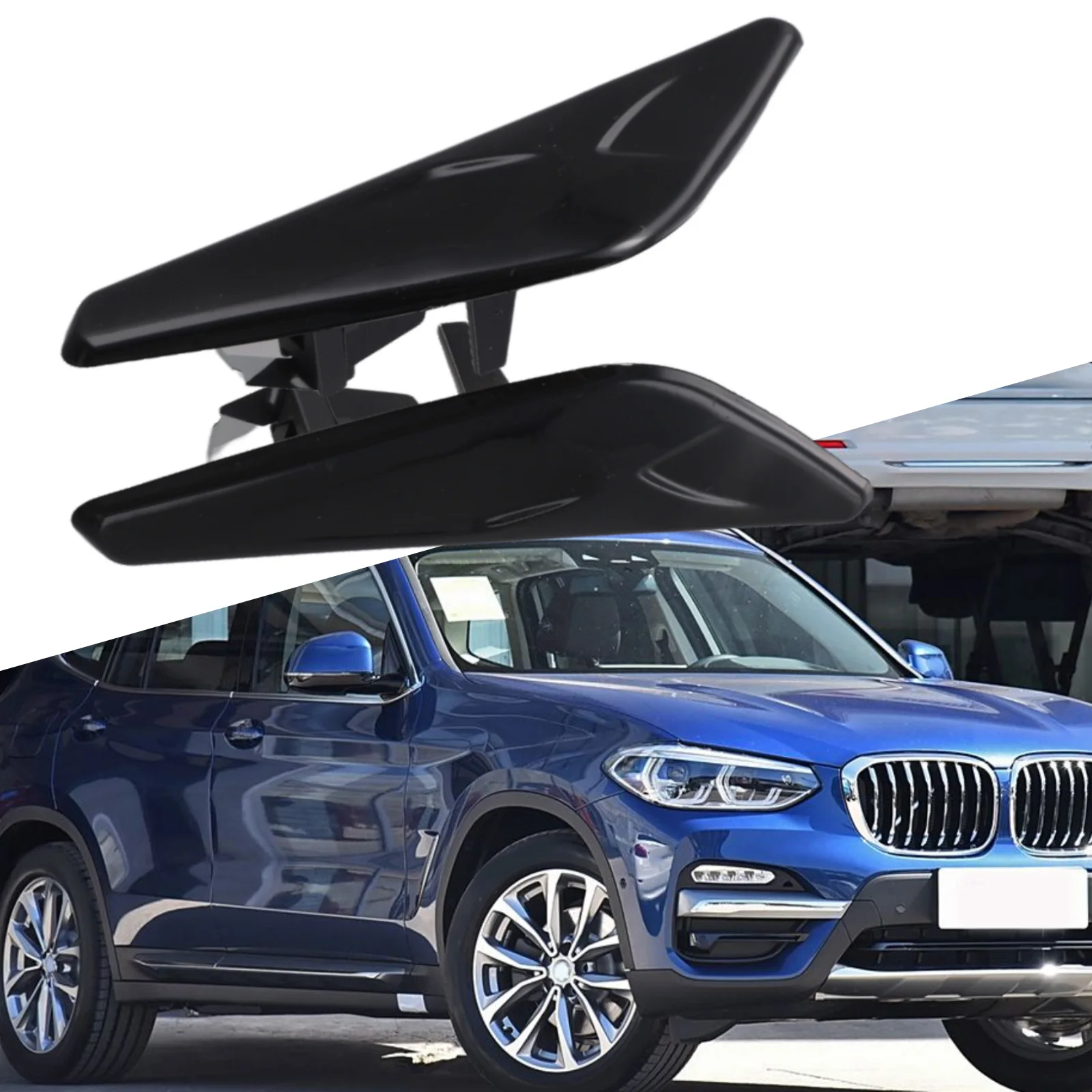 واقي الطين للحاجز الأمامي لسيارات BMW X3 وX4 OEM 51117338570 51117338569 متوافق مع مادة ABS 2015 2018 #1
