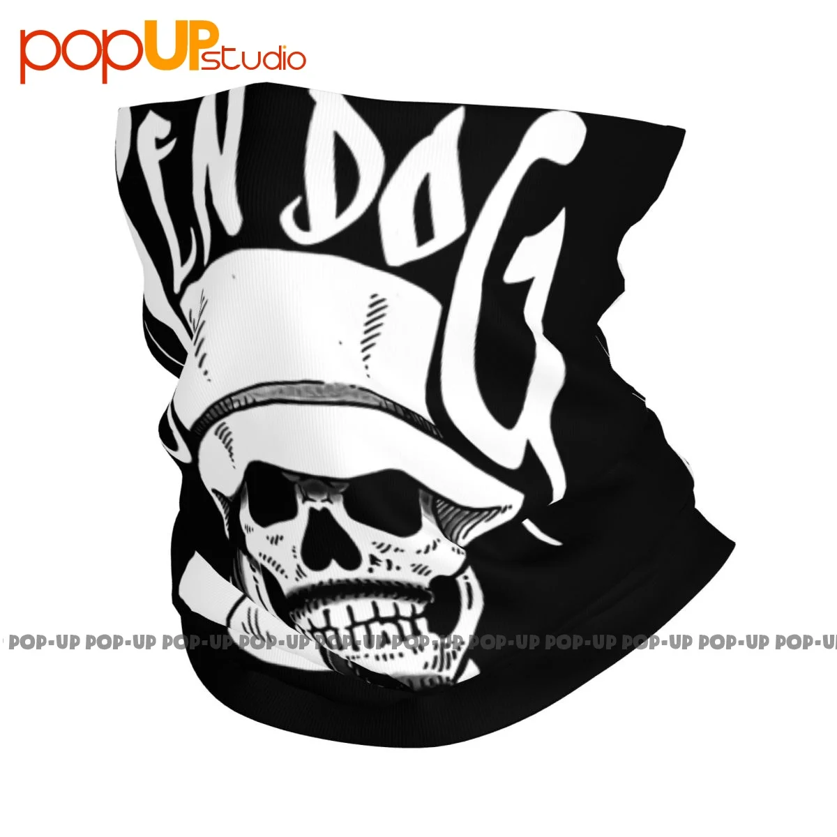 Sen Dog Skull Cypress Hill Old School Stoner Rap Voodoo Sugar Neck Gaiter Bandana Scarf Face Mask