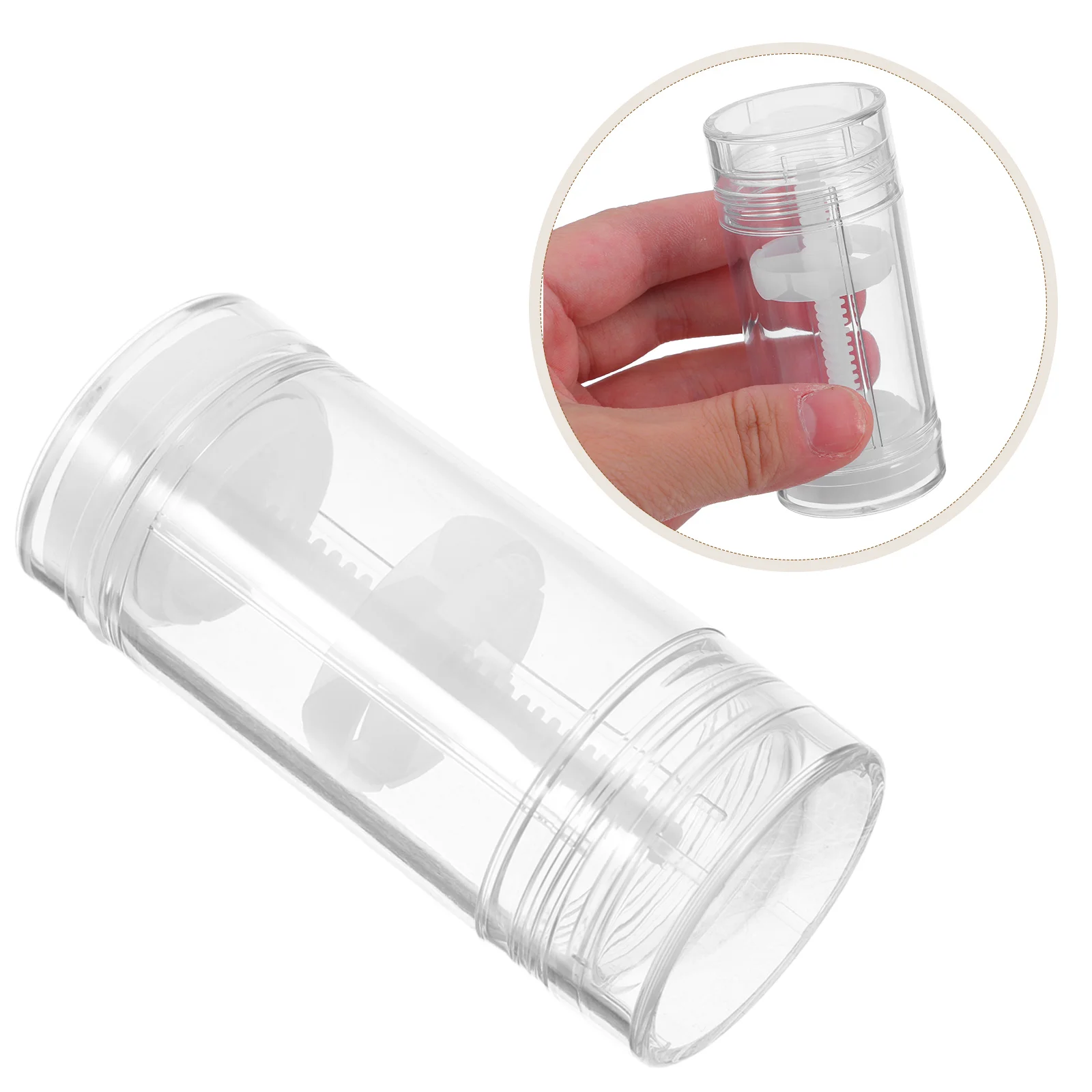 

3pcs Clear Empty Lip Balm Tubes 30G Portable Lip Gloss Containers Sub Package Dispenser For Shampoo Lotion Cream Sealing Travel