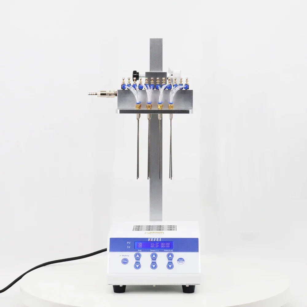 2026/laboratory equipment 12-holes Sample Concentrator Mini Nitrogen Blower