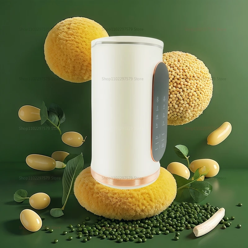 1500 مللي صانع حليب الصويا خلاط عصارة كهربائي لآلة كسر الجدار محلية الصنع فول الصويا مع شفرة 10 أوراق مثالية للإفطار