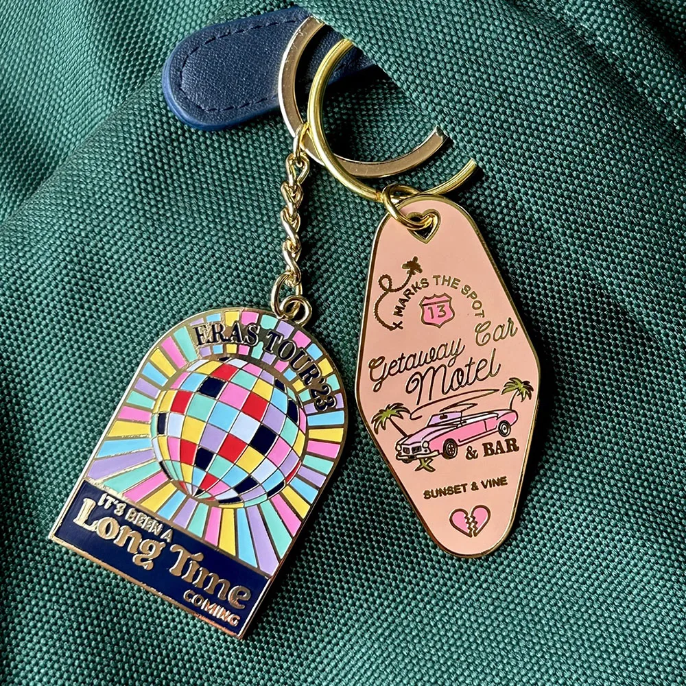 الموسيقى المغني المفاتيح موتيل مفتاح سلسلة الأزياء التبعي