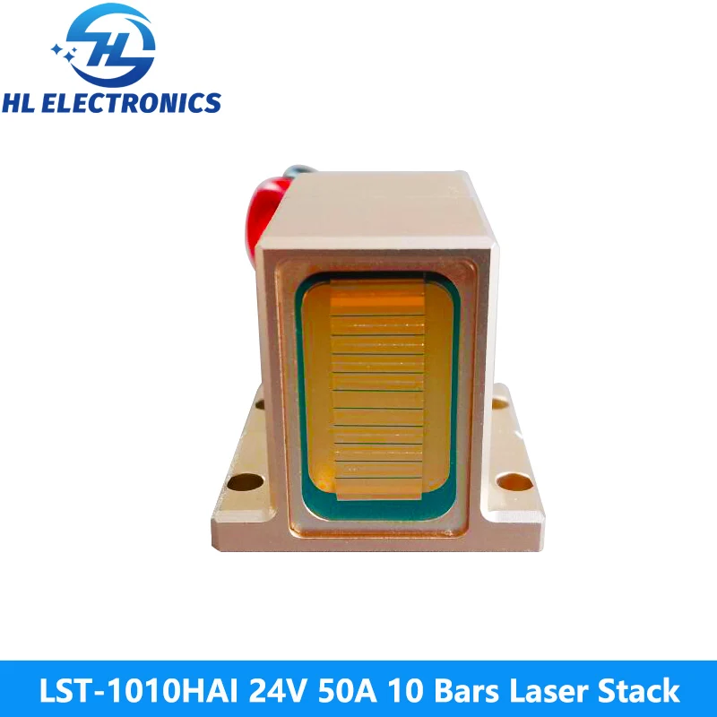 

LST-1010HAI 24V 50A 10Bars 500W 808nm Laser Stack for Hair Removal