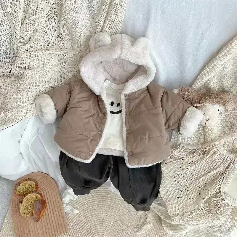 Girls Coat Winter Boy Girl Hoodies Clothes Newborn Baby Outwear