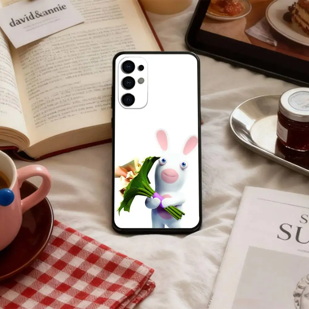C-Cute R-Raving R-Rabbids Phone Case For Samsung S 25,24,23,22,30,21,10,9,Ultra,Plus,Lite,FE,4,5 G Soft Black Case view 6
