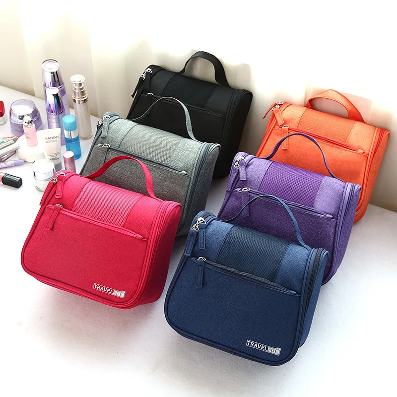 New Clear Travel Make Up Cosmetic Bag Pouches Transparent Letter Patches Color Waterproof Cosmetic Toiletry Bag Organizer Gift