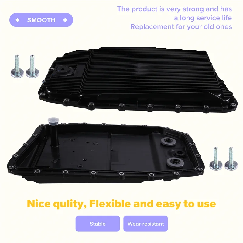 

A99F-Car Transmission Oil Pan For Ford Navigator B5 2003-2017 5L7Z-7A194AA 5L74-7A194AC
