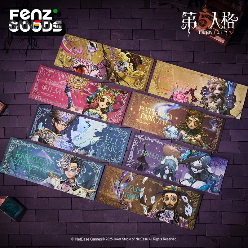 Sanfu Identity V Phantom Blind Zeichnung von Lasertickets, Derivatprodukte, trendiges Spielen mit Hirse-Peripheriepapierkarten
