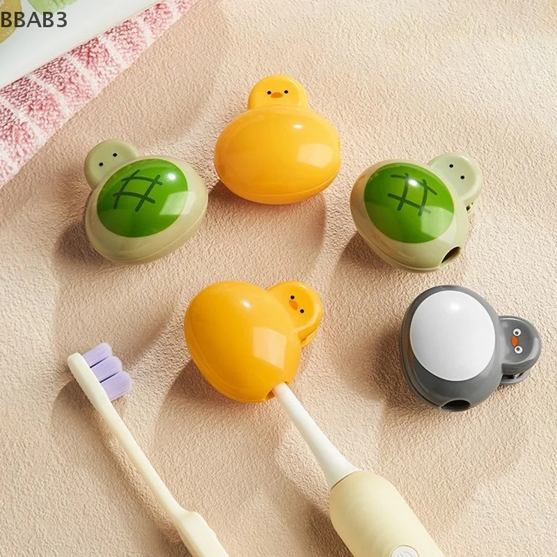 

Y Portable Toothbrush Head Cover Dustproof Toothbrush Protective Cap Portable Plastic Clip For Household Travel Bathroom
