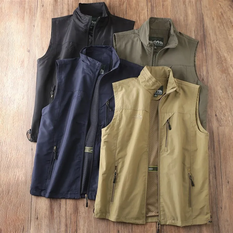 men's-outdoor-tactical-vest-casual-thin-stand-collar-fishing-workwear-multi-pocket-jacket-lightweight-fashion-urban-style