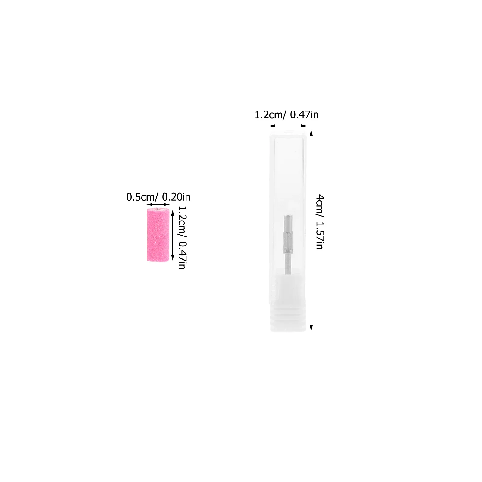 1 ensemble de bandes de ponçage minces grain 80/150/200 Mini outil de manucure pour la mise en forme des ongles polissage pédicure forets électriques bandes de ponçage