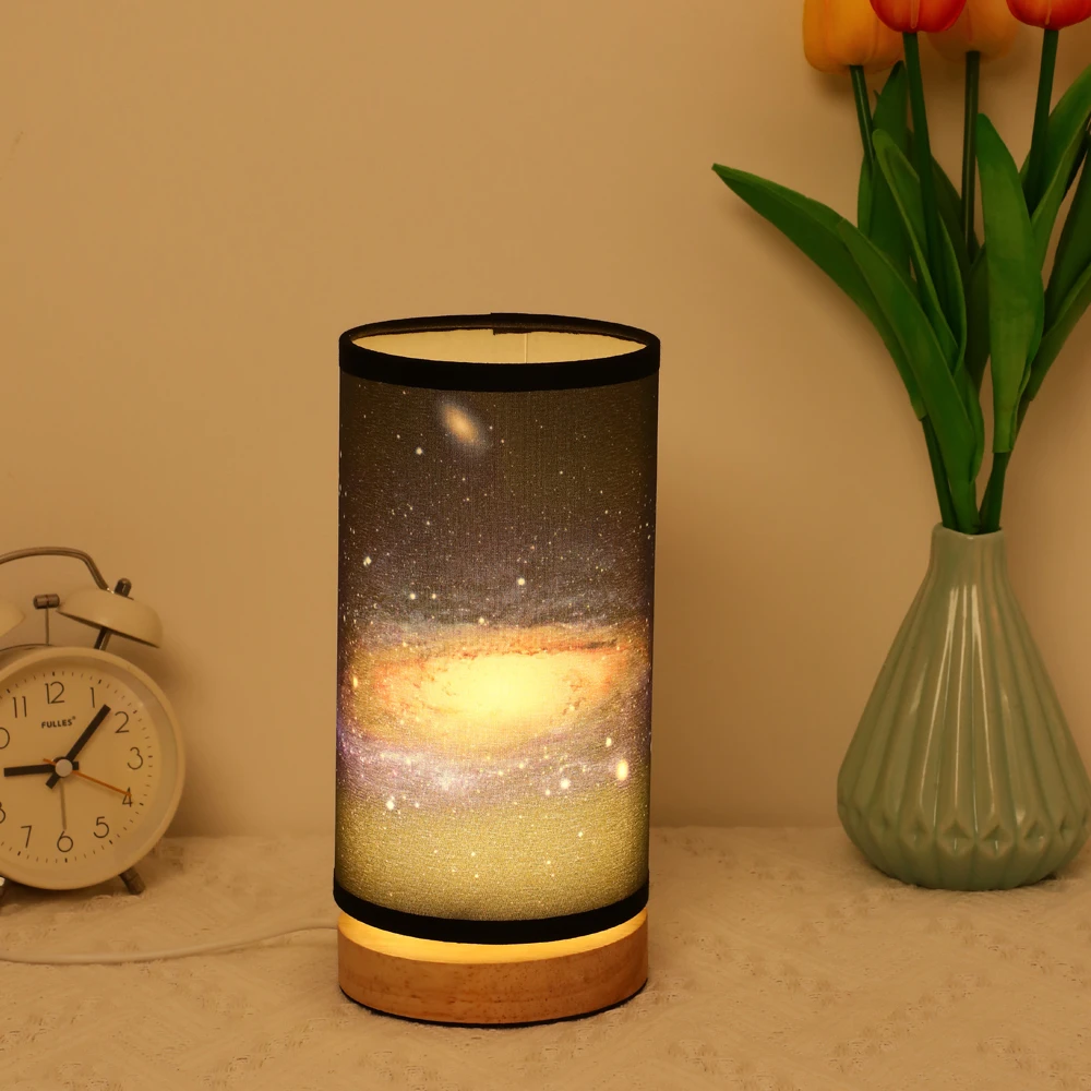 

Small Desk Lamp Bedside Warm LEDins Galaxy Creative Night Light