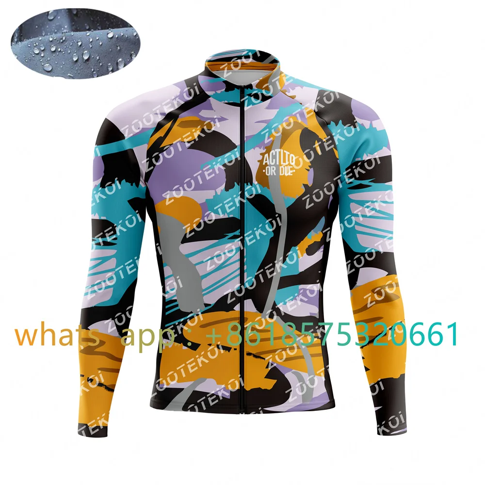 

ACTLTO OR DLE Spring/Autumn Bicycle Windproof Waterproof Jerseys Raincoat Outdoor Cycling Windbreaker Lightweight Jacket Apparel