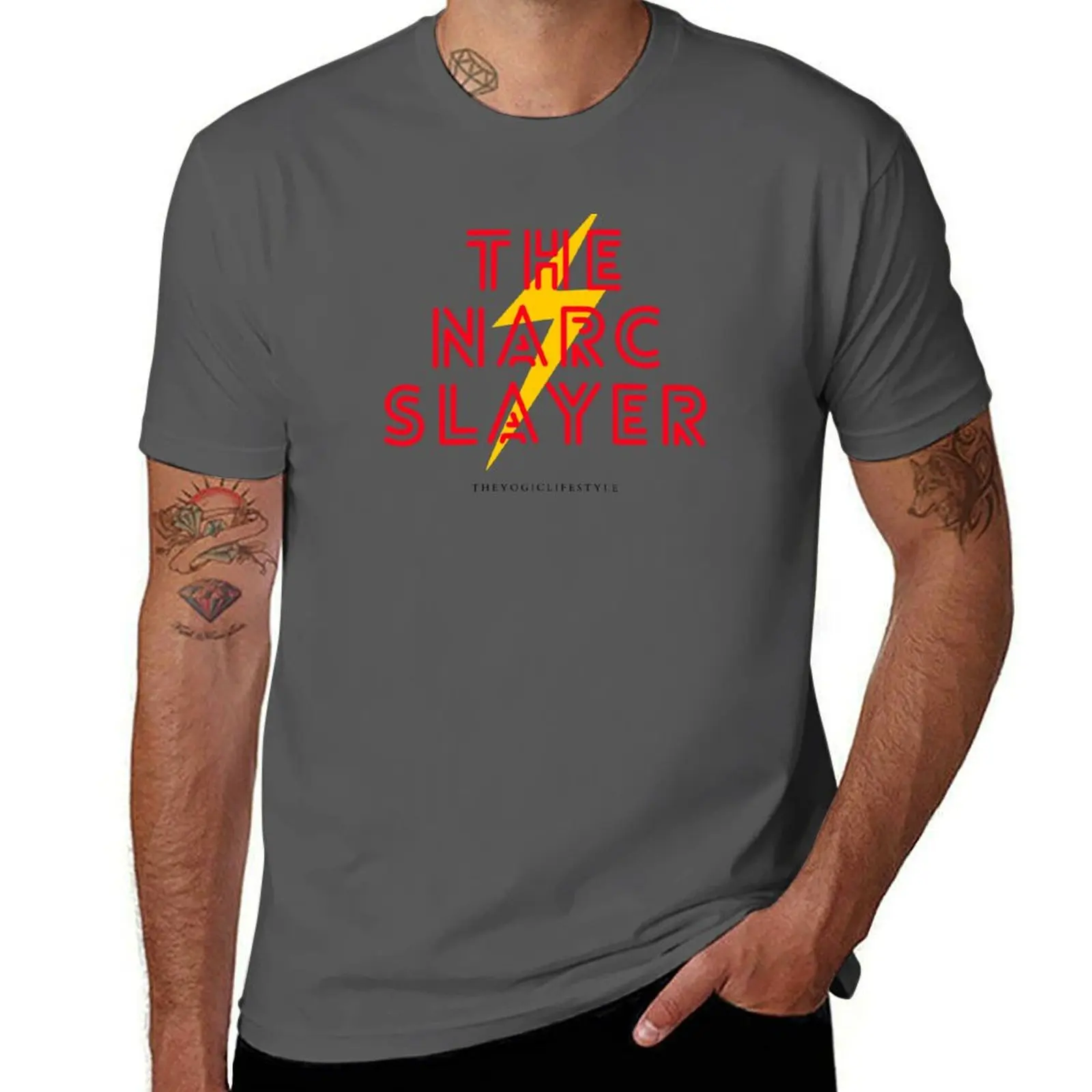The narc slayer - Narcissistic toxic relationship survivor & power T-Shirt man t shirts for men T-Shirt