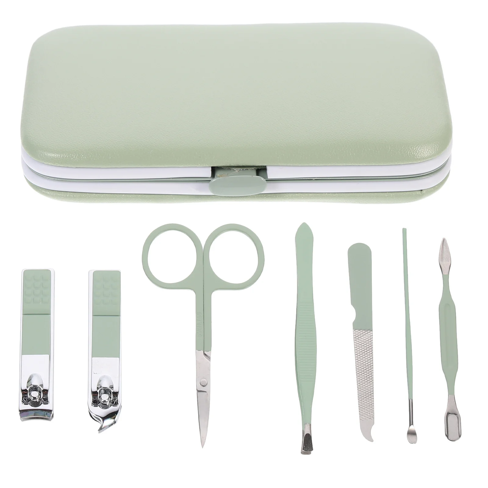 1 set di accessori per manicure premium, tagliaunghie durevoli, forchetta a forma di Y, kit per pedicure da viaggio, set per manicure