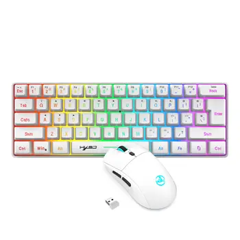 10 best sales Kablosuz mekanik klavye ve fare - №7