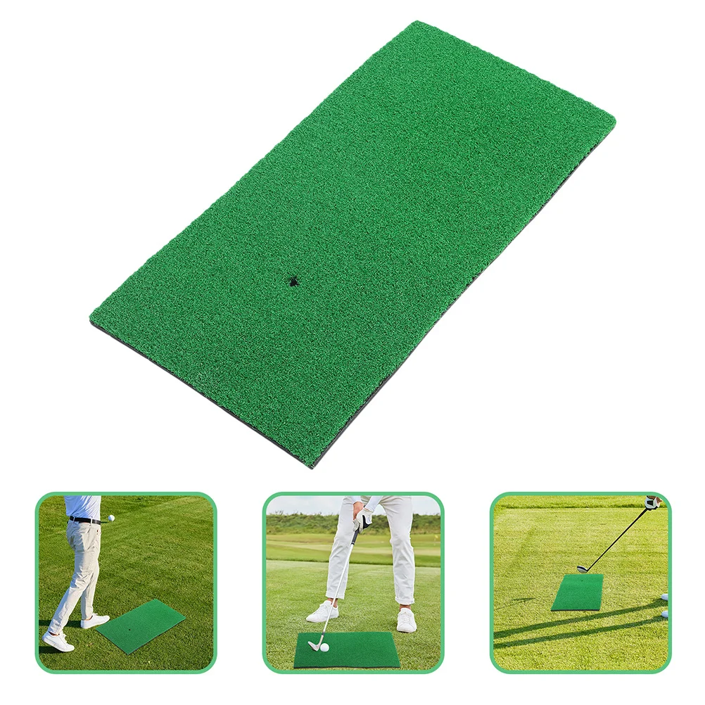 

Golf Hitting Mat Artificial Turf Practice Indoor Outdoor Swing Training Aid Putting Chipping Mat Golf Mats Practice Outdoor