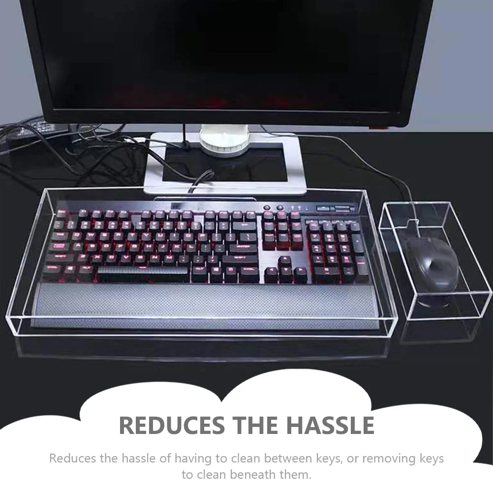 Transparent Mechanical Keycaps Cover Acrylic Protector Case Clear Cat Desktop Laptop Computer Transparent Gaming