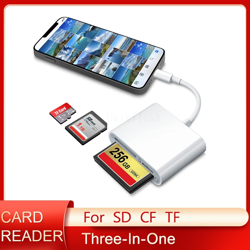 CF SD-adapter voor iPhone en iPod: De perfecte oplossing voor fotograaf en videomaker