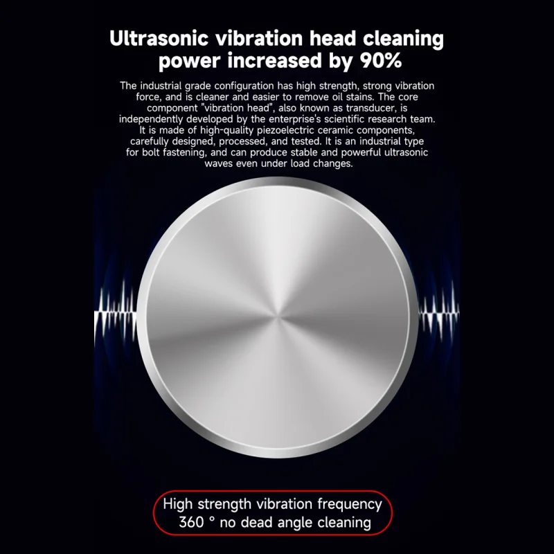 Portable Ultrasonic Cleaning Machine Mini Bath Washing Ultrasonic Cleaner Glasses Chain Lens Jewelry Watch Motherboard Cleaning