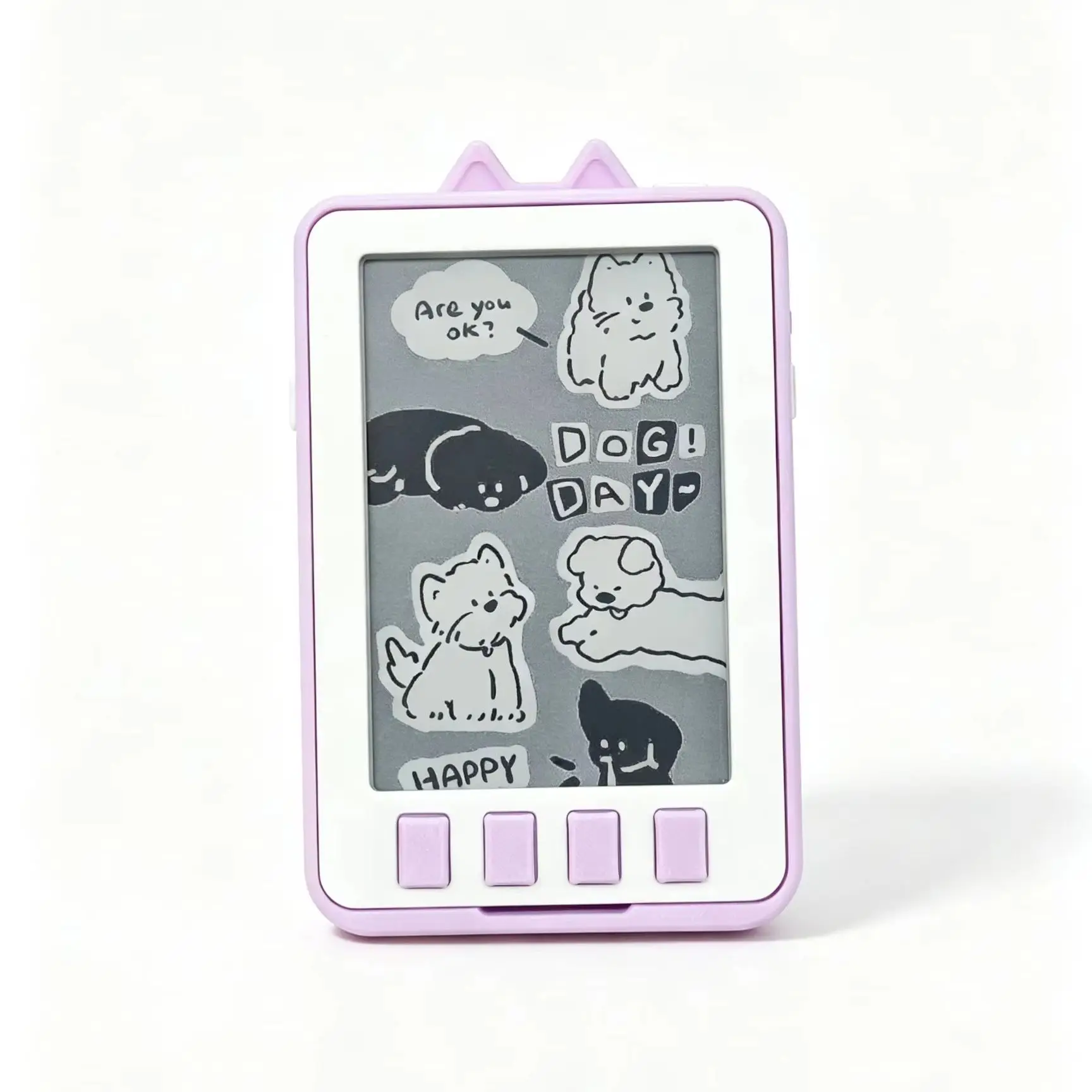 For XTEINK X3 E-ink Reader 3D Printing Cat Ear Protective Shell Multi-color Selection Snap on Installation Design Mdc Design