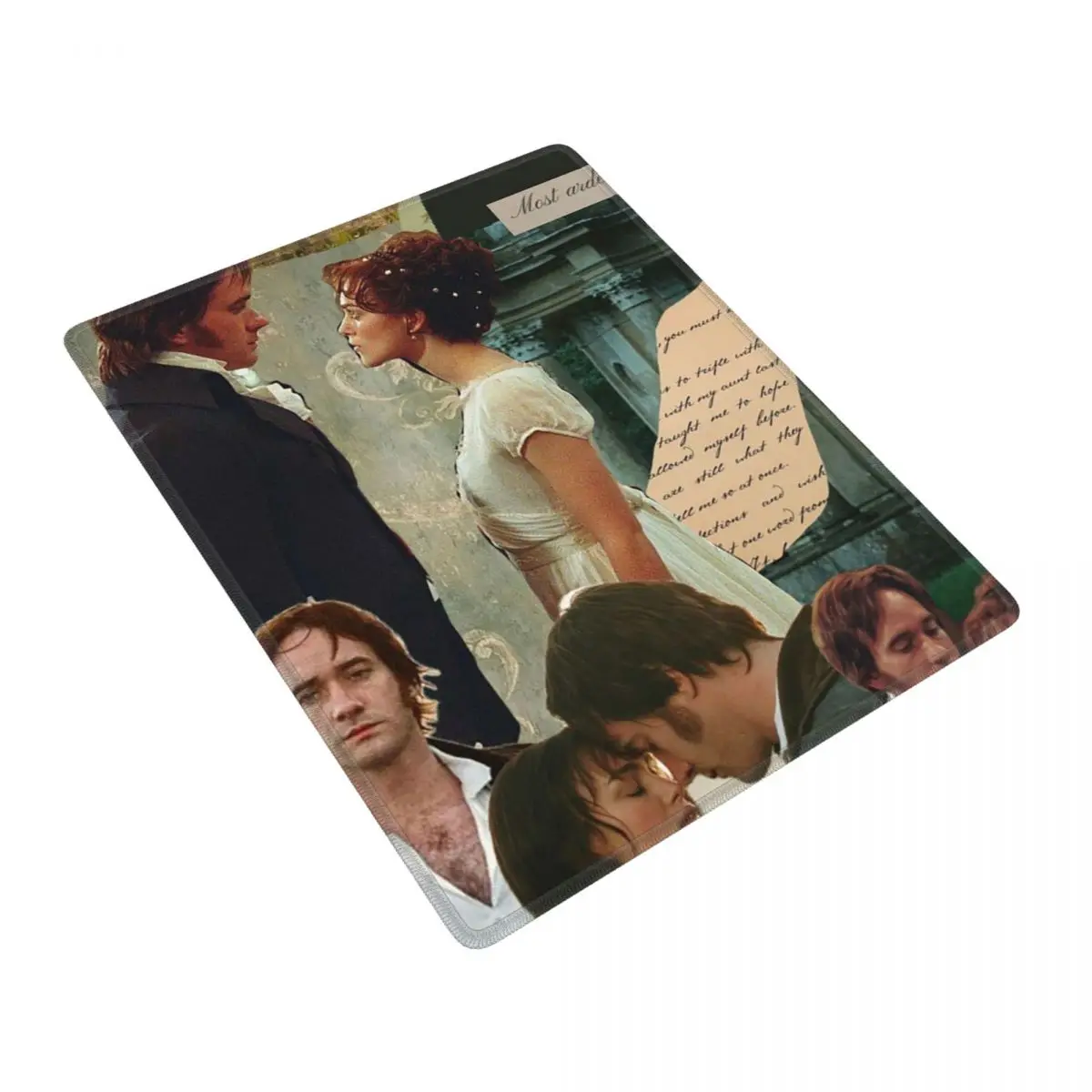 90s Fitzwilliam Darcy Pride And Prejudice Mouse Pad Gamer PC Laptop MatsKeyboard Carpet Computer Gaming Desk Mat 7x9 in 22x18 cm