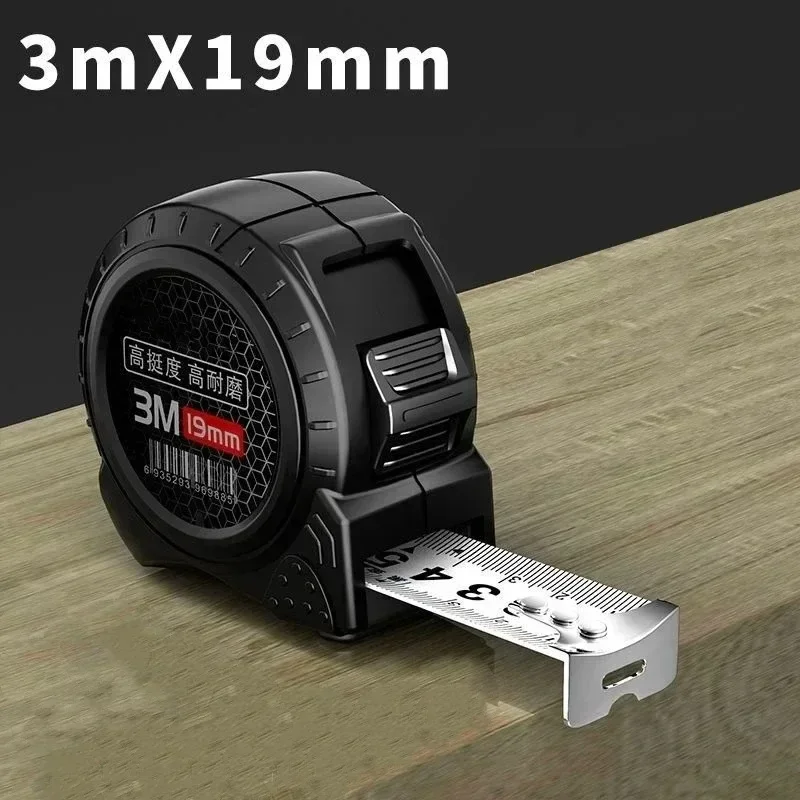 Measuring Tape Self 5/10M High Precision Wear-resistant Ruler Measuring Measure Retractable Fluorescent Steel TapeToolsLocking