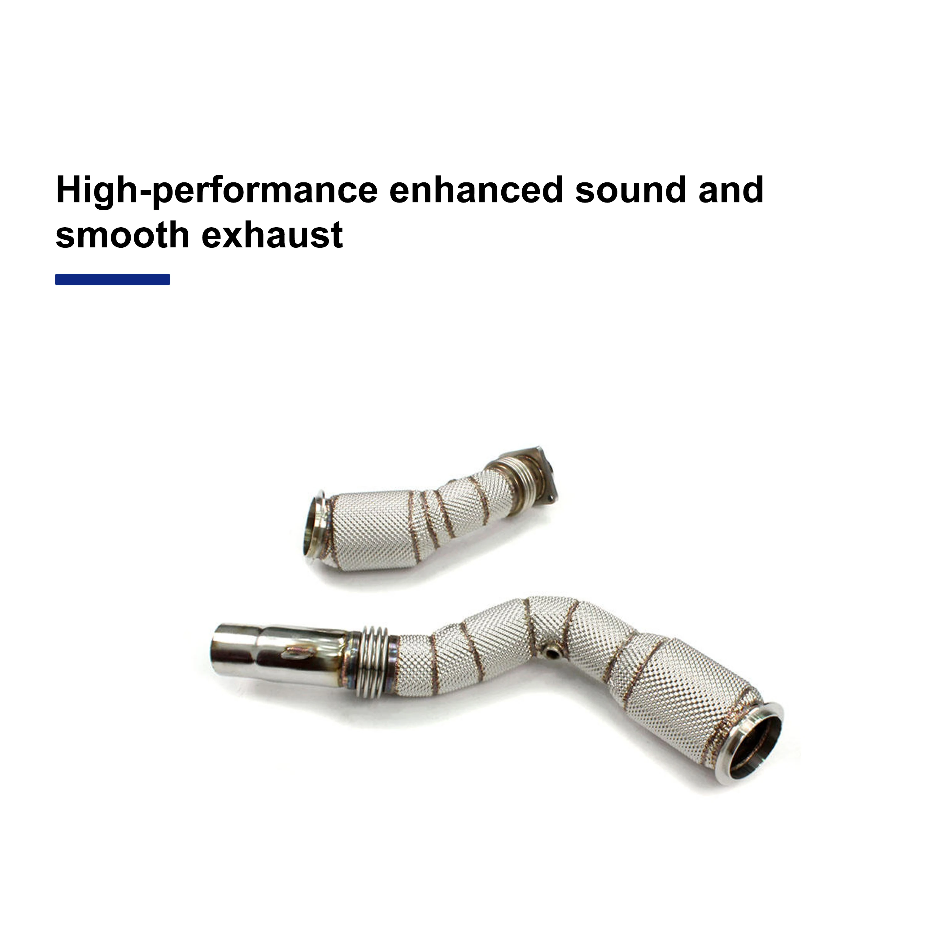 ACE Meistverkauftes Hochwertiges Sport-Downpipe für BMW G80 M3 G82 M4 G87 M2 S58 3.0T SUS304 Edelstahl-Auspuffanlage – Detail 6