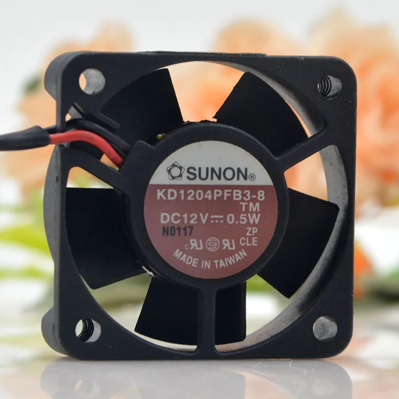 

NEW ORIGINAL KD1204PFB3-8 12V 0.5W 4010 40x40x10mm COOLING FAN RADIATOR
