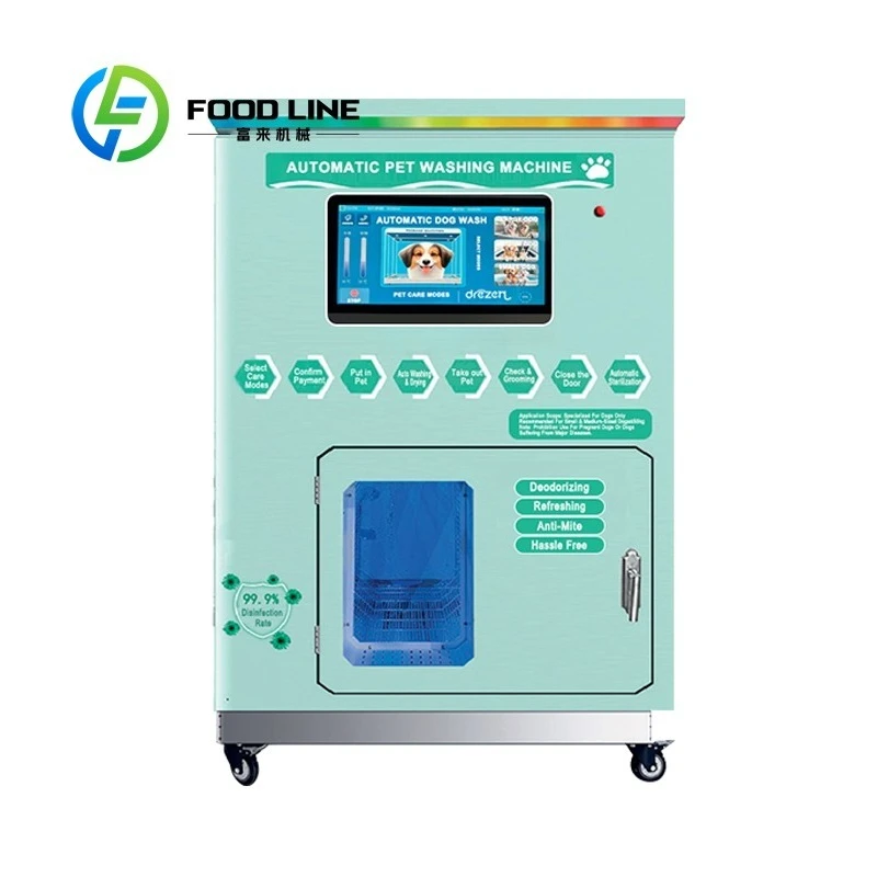 Customized  New Arrival Luxury Dog Grooming Machine 24h Self-Service Automatic Pet Washer Outdoor Pet Bath for All Sizes Dogs
