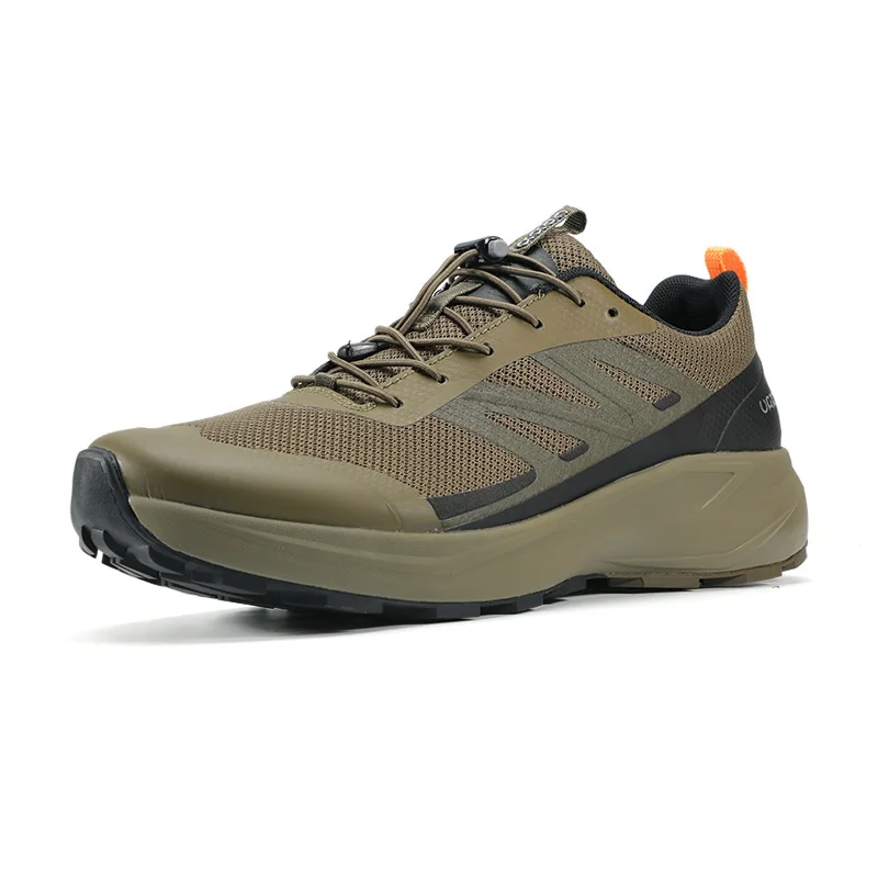 Trendy Luxury Brand Original Footwear Running Shoes Men Sports Hiking Trekking Camping Casual Sneakers Menshoes Outerwear Green
