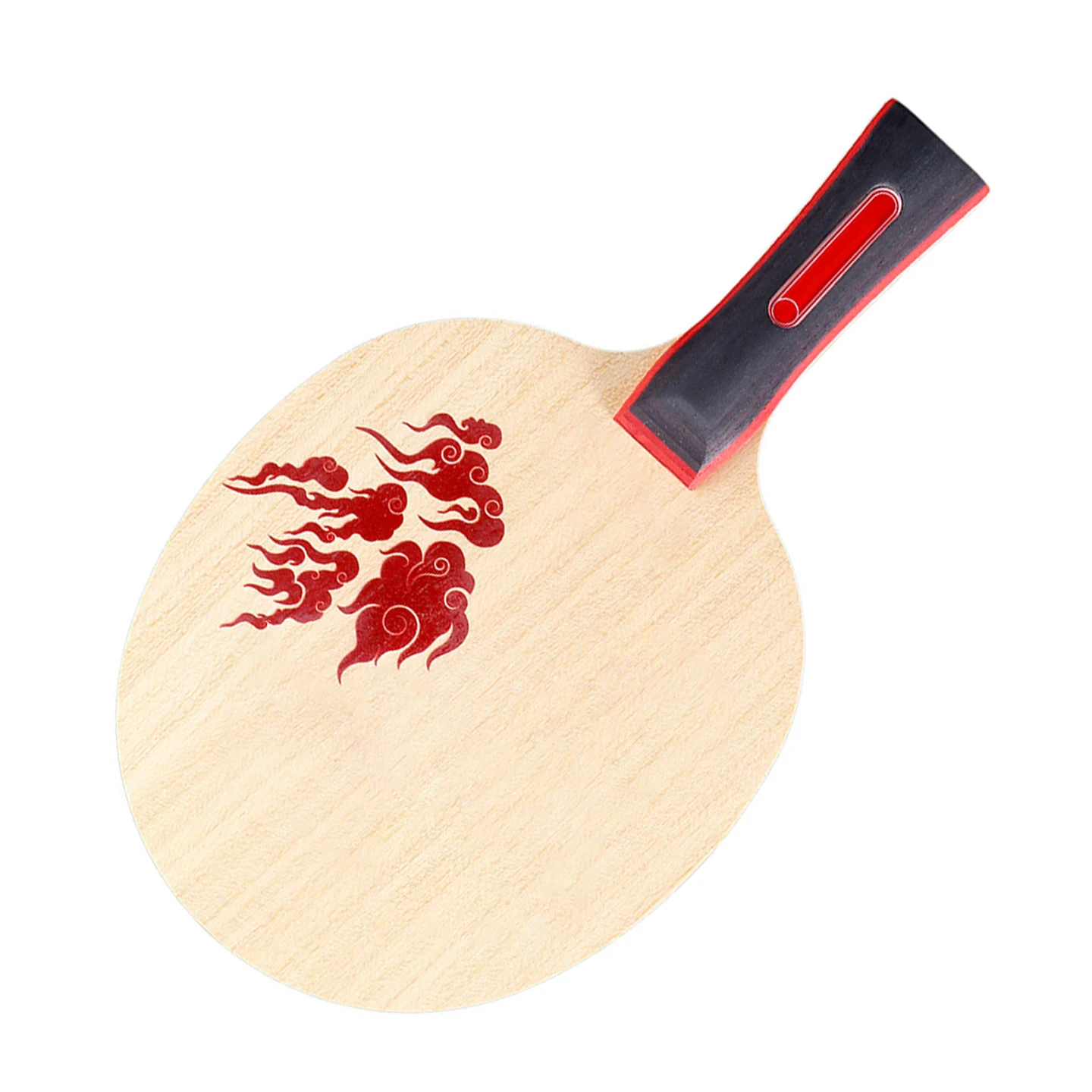 Carbon Enhanced Wood Core Table Tennis Paddle Supporting Strong Drive Power and Controlled Block Execution in Fast Paced Matches